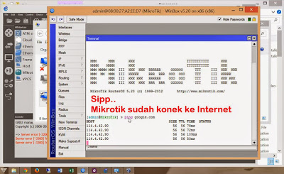Mikrotik GNS3 VirtualBox